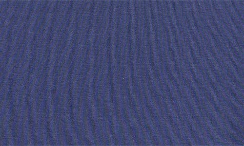 Topshop Everyday Long Sleeve Cotton T-shirt In Blue