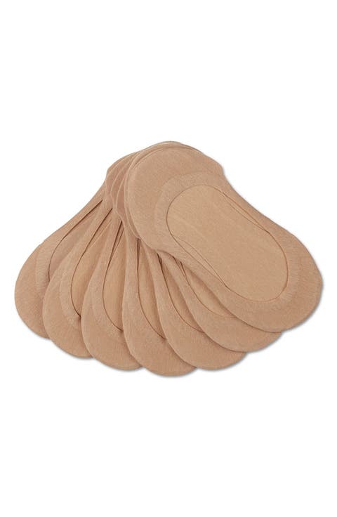 Fine Edge 7-Pack Stretch Cotton Liner Socks