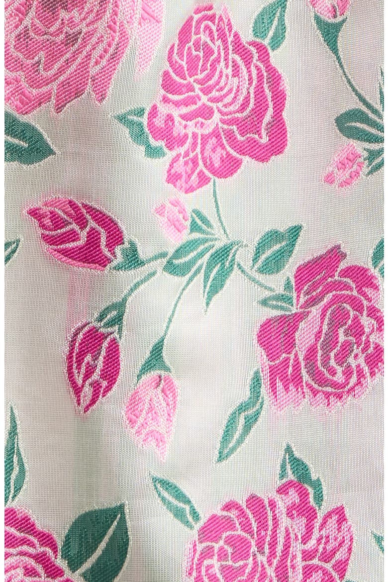Dionne Floral Jacquard Midi Dress, Alternate, color, FLORAL