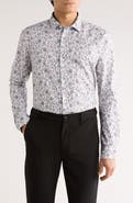 SOUL OF LONDON Stretch Cotton Sport Shirt