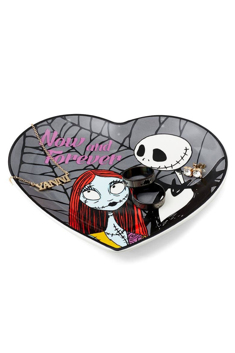 The Nightmare Before Christmas Jewelry Trinket Tray, Alternate, color, Multi