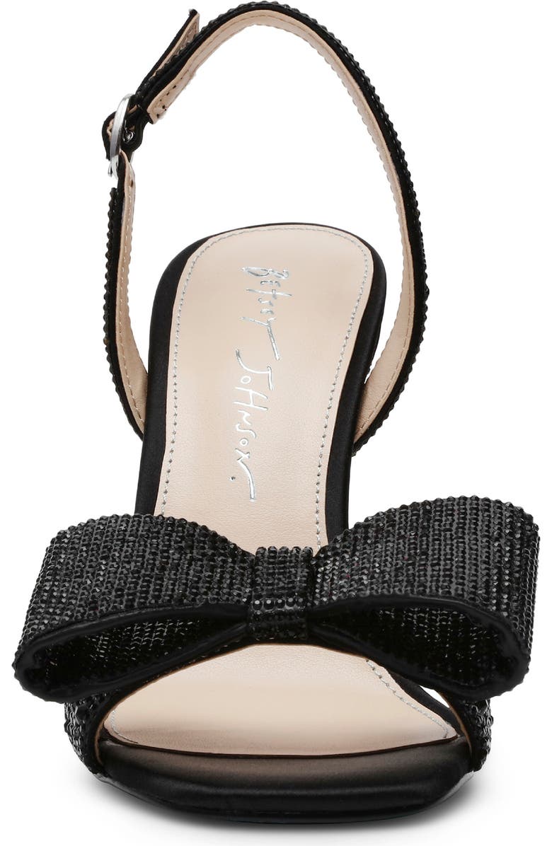 Betsey Johnson Joel Slingback Bow Sandal, Alternate, color,