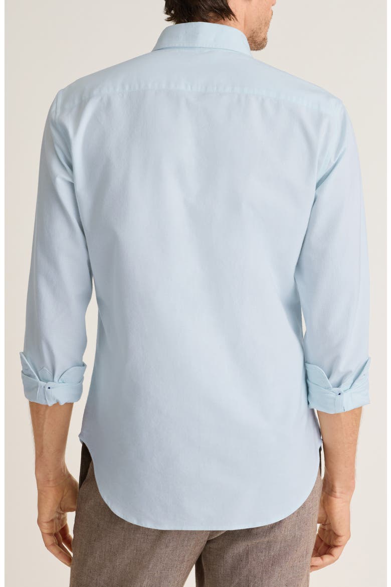 Everyday Slim Fit Oxford Shirt, Alternate, color, SEAGLASS BLUE