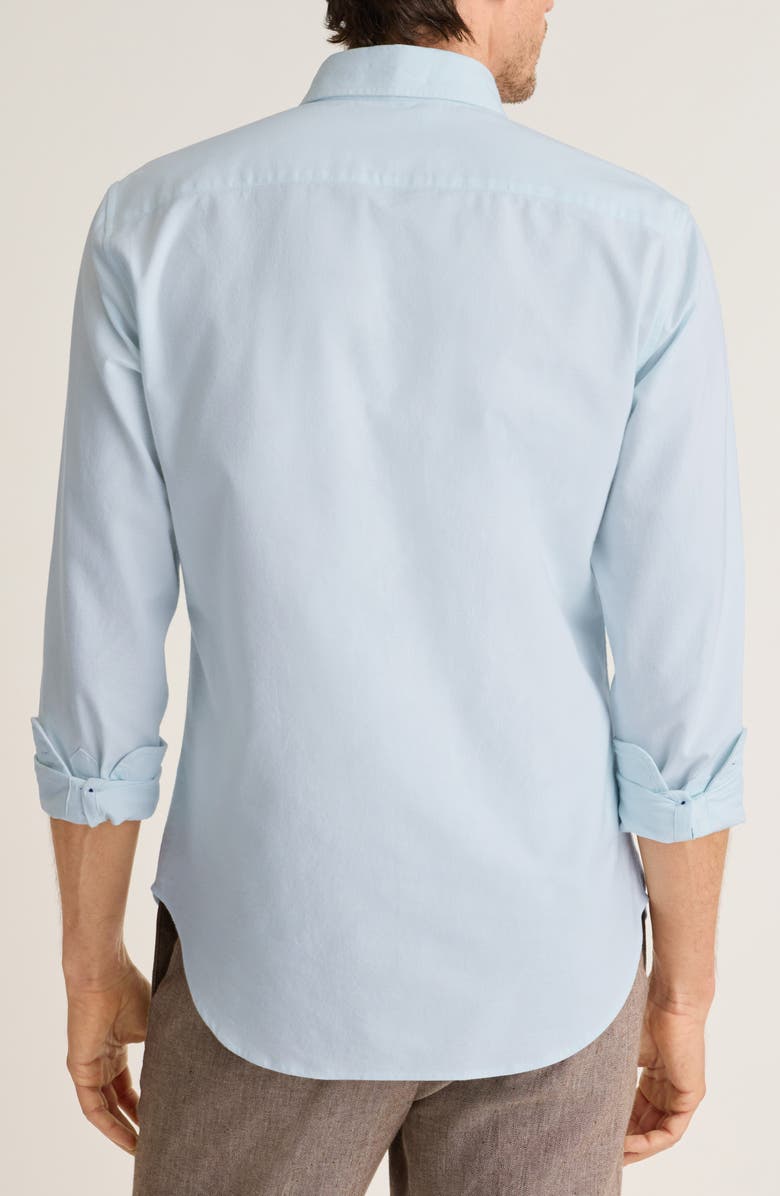 Bonobos Everyday Slim Fit Oxford Shirt, Alternate, color, Seaglass Blue