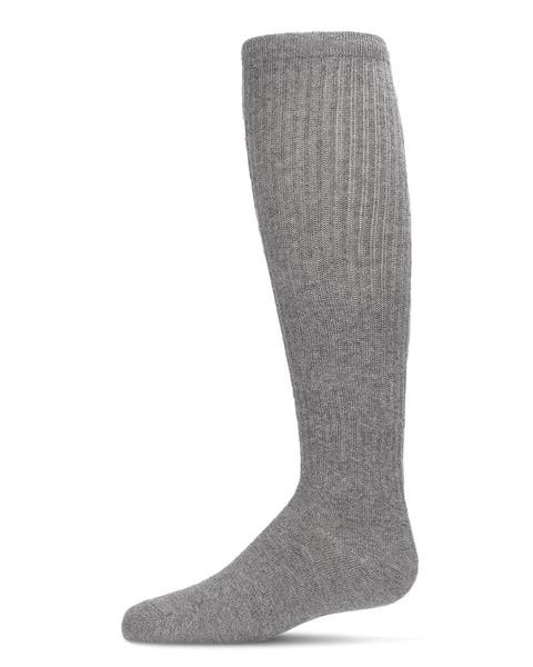 Girl's Athletic Ribbed Knee High Sock