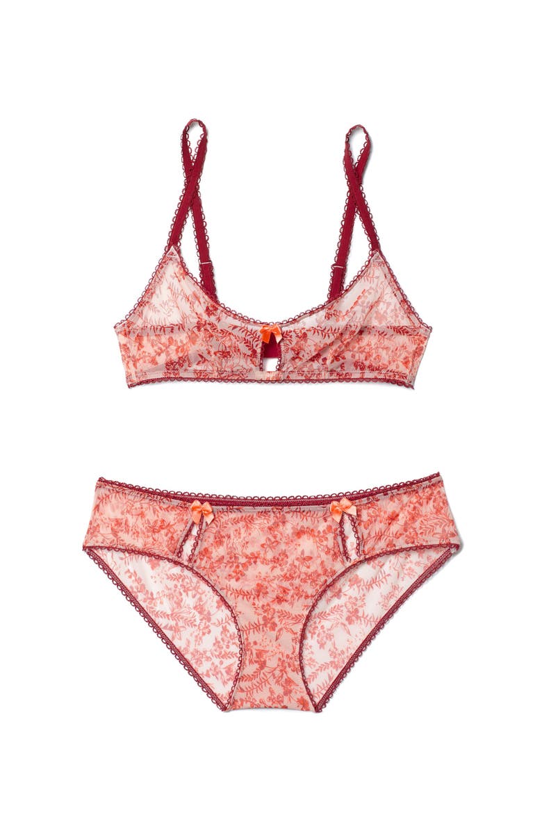 Adore Me Gabby Unlined Bralette Bra, Alternate, color, 