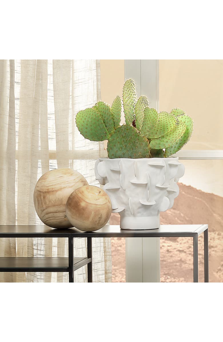 JAMIE YOUNG Malibu Wood Spheres, Alternate, color, Natural