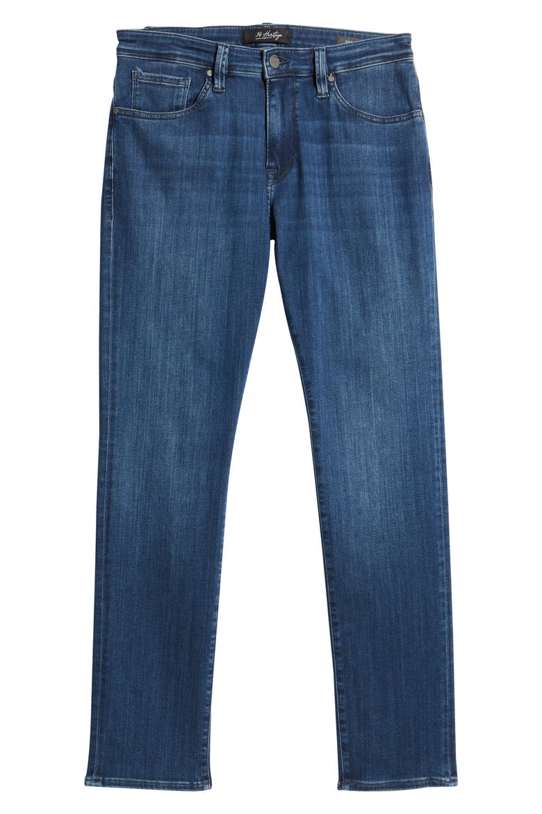 Men's Cool Stretch Denim Jeans, Alternate, color, MID URBAN