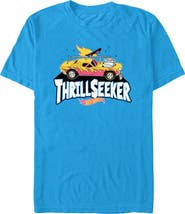 Hot Wheels Men's Hot Wheels Thrill Seeker Logo Graphic T-Shirt