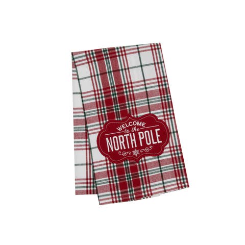 Welcome North Pole Towel