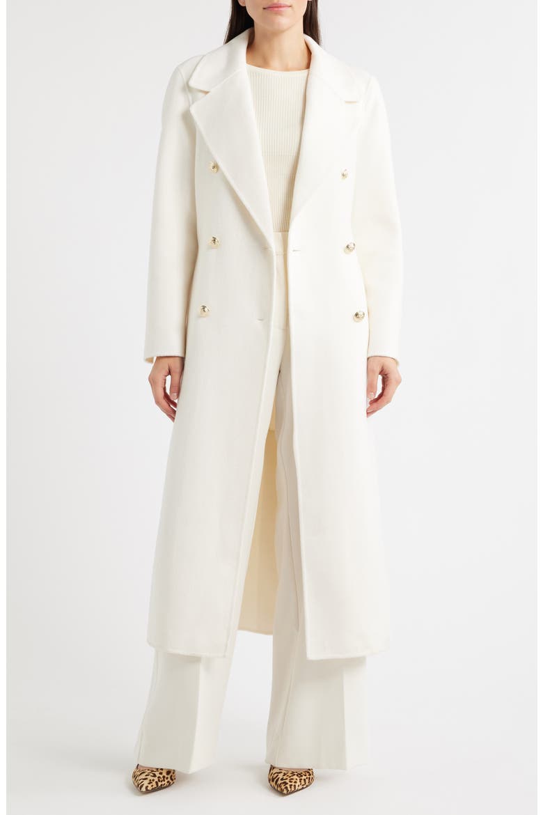 Dora Double Breasted Wool Blend Coat (Women) | Nordstrom
