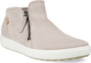 ECCO Soft 7 Mid Top Zip Sneaker