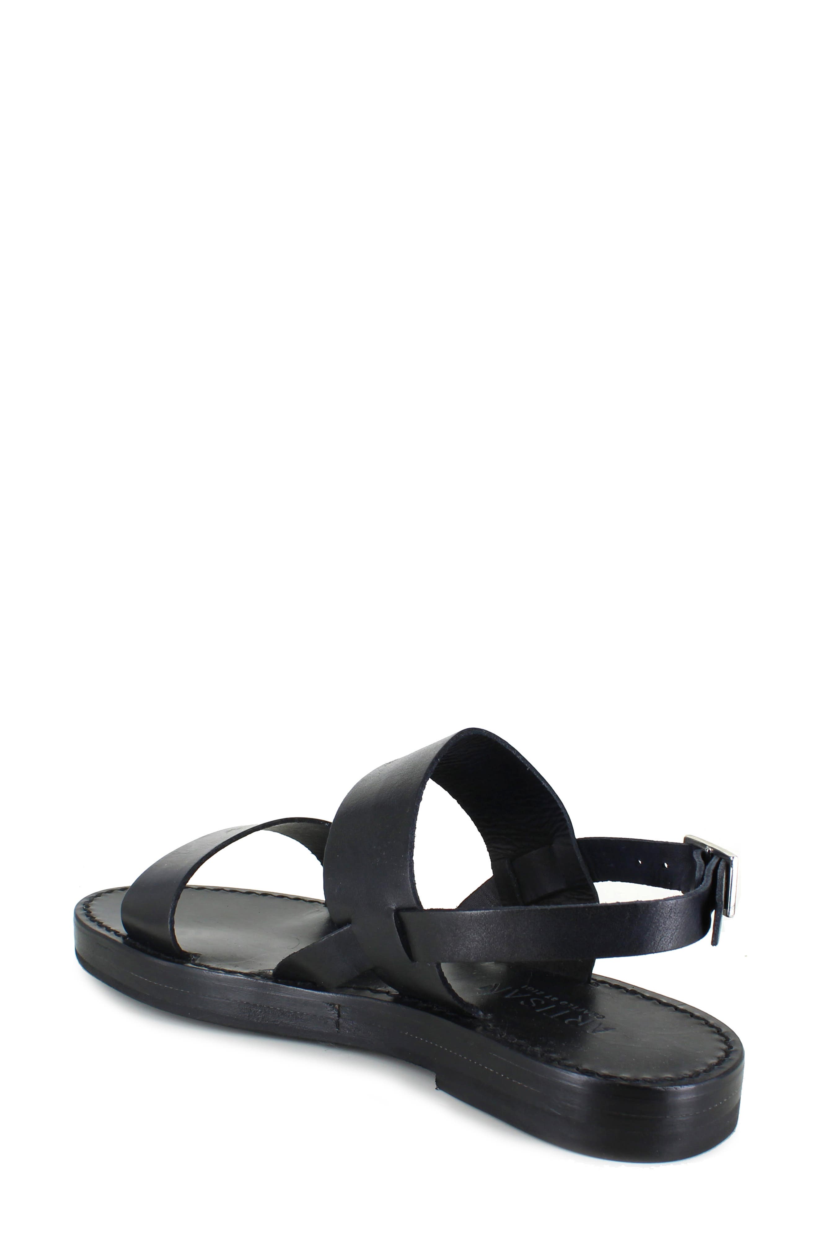 Artisan Crafted By Zigi Carmen Sandal, Alternate, color, Black