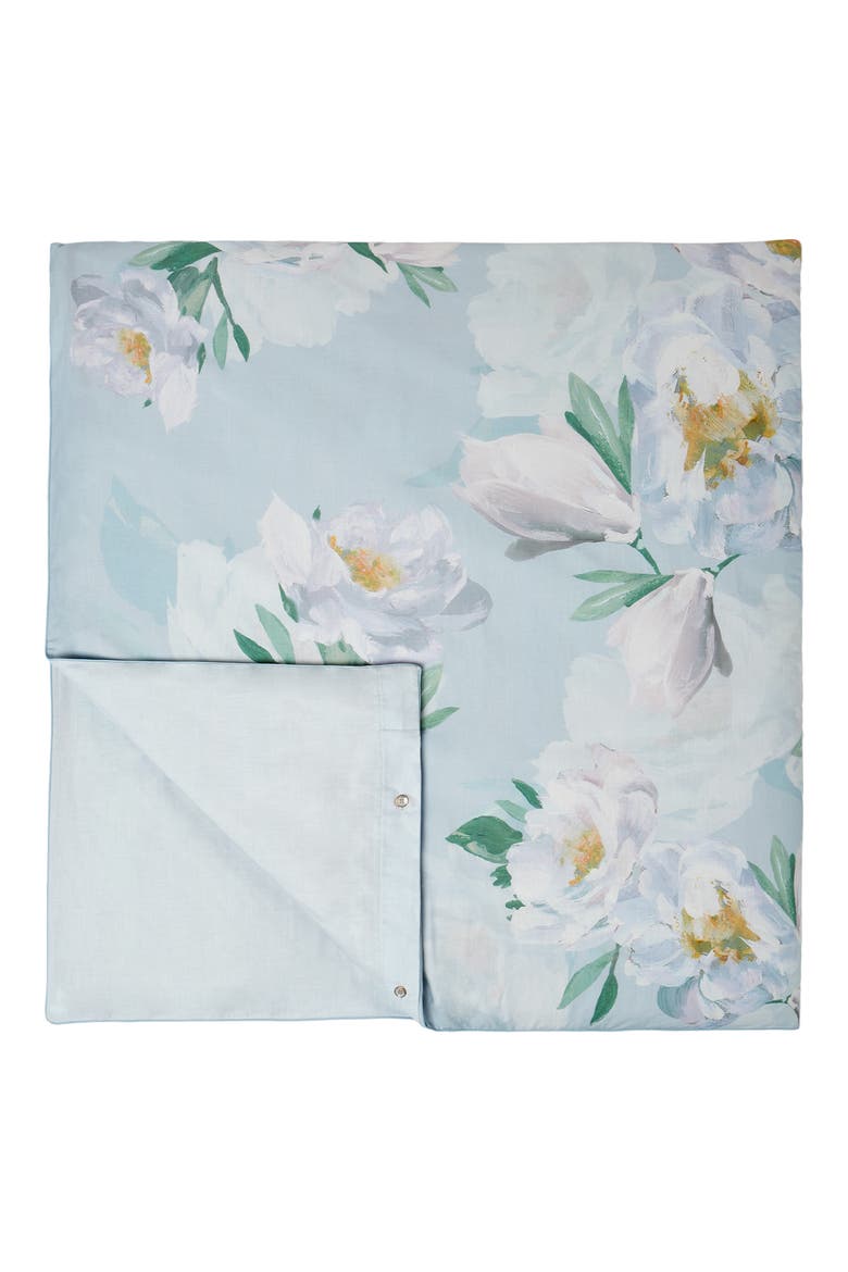 Wilderness Duvet & Sham Set, Alternate, color, BLUE