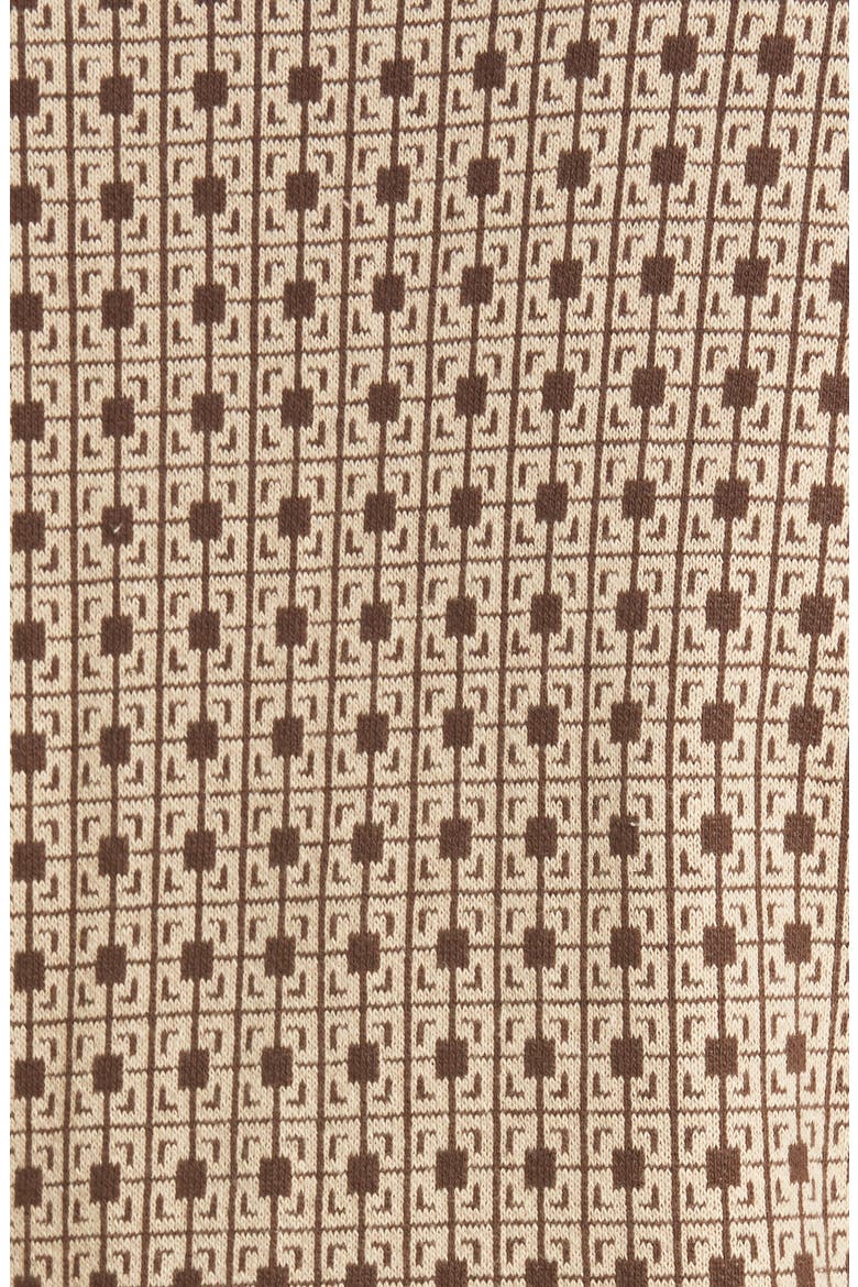 Clarendon Crop Track Jacket, Alternate, color, BROWN/ BEIGE