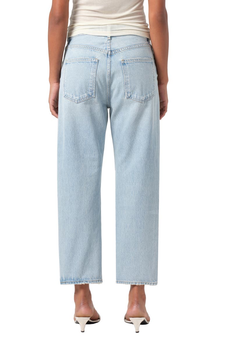 '90s Ripped Mid Rise Crop Relaxed Straight Leg Jeans, Alternate, color, SEGMENT