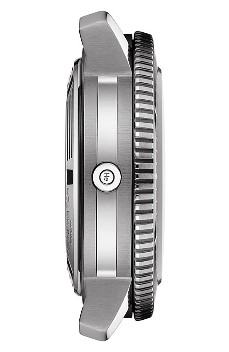 Tissot Seastar 2000 Professional Powermatic 80 Bracelet Watch, 46mm, Alternate, color, Blue Gradient