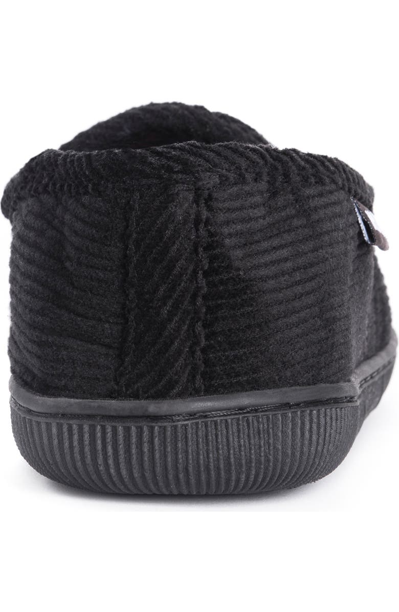 MUK LUKS Corduroy Flannel Lined Moccasin Slipper, Alternate, color,
