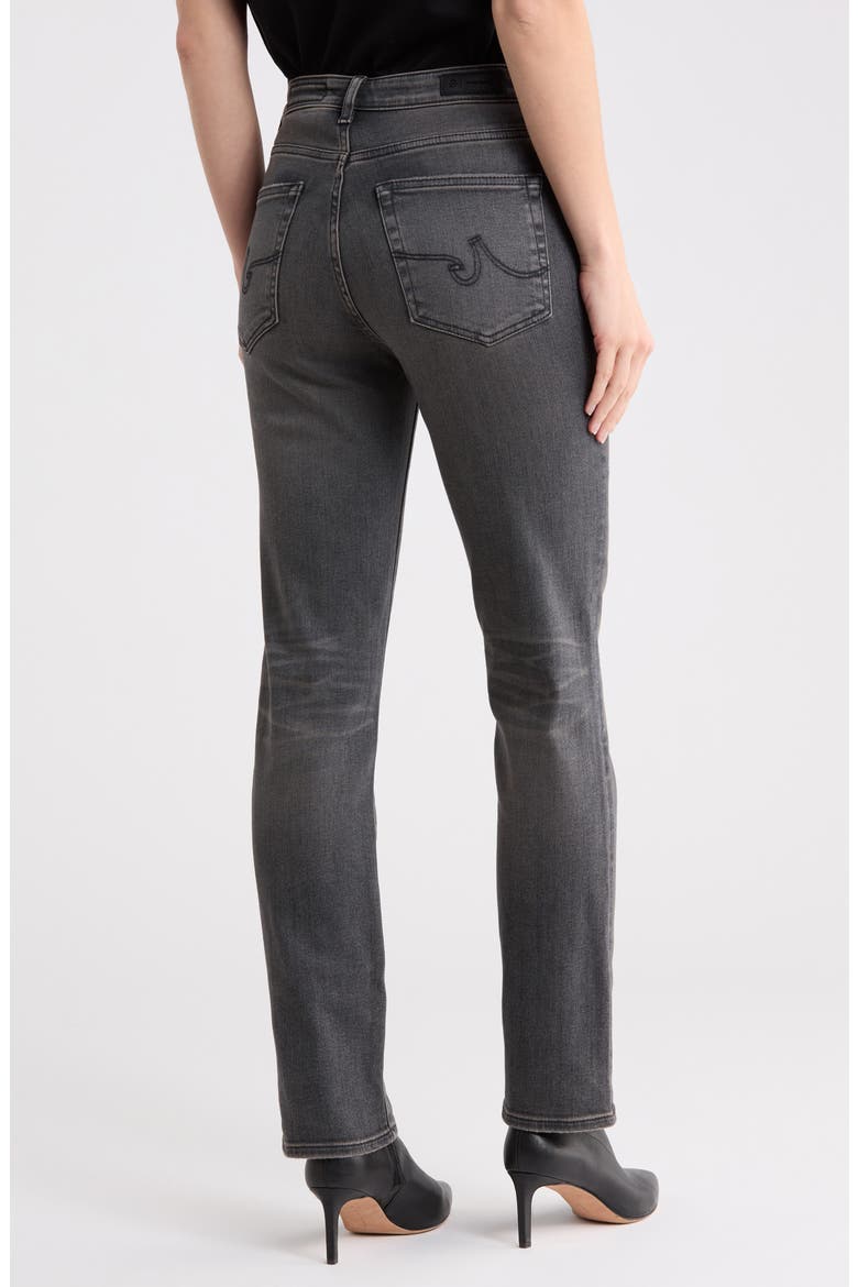 Saige High Waist Straight Leg Jeans, Alternate, color, 12 YEARS MAGNETIC