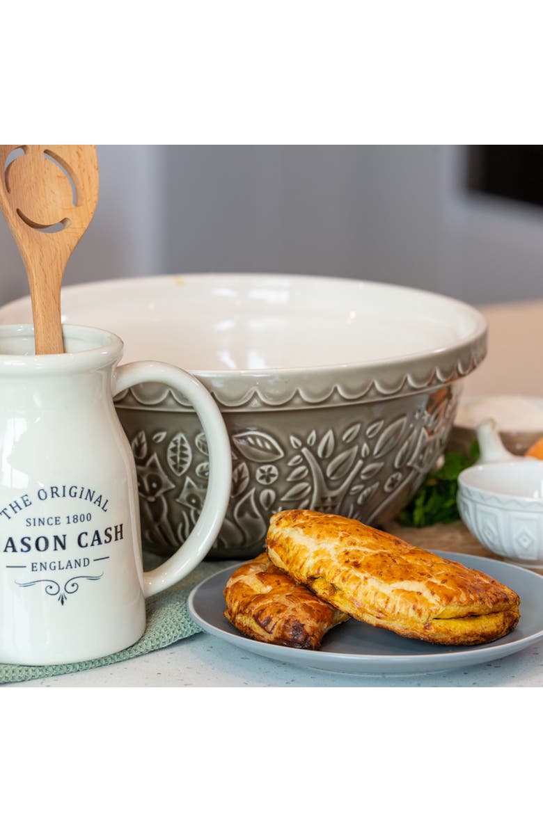 MASON CASH In The Forest Fox Size 12 Mixing Bowl, Gray, 4.25 Quart, Alternate, color, Grey