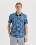 Salt Life Frigate Stealth Performance Woven Shirt