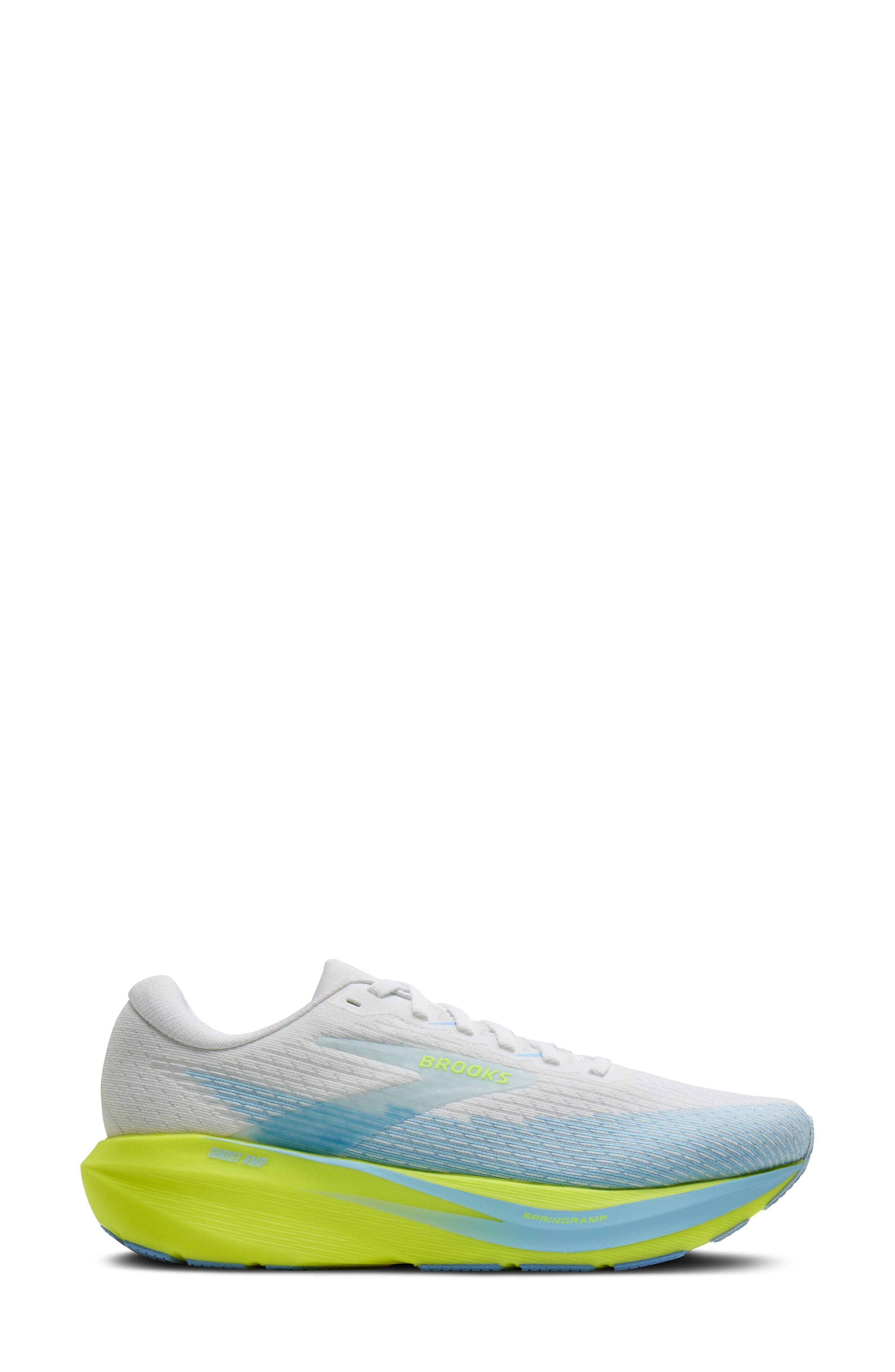 Ghost Amp Running Shoe, Alternate, color, WHITE/BLUE/NIGHTLIFE