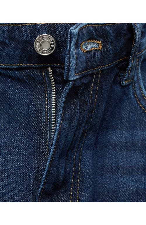 Mango Danila Wide Leg Jeans In Blue