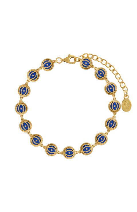 Celestial Insight Lapis Evil Eye Bracelet