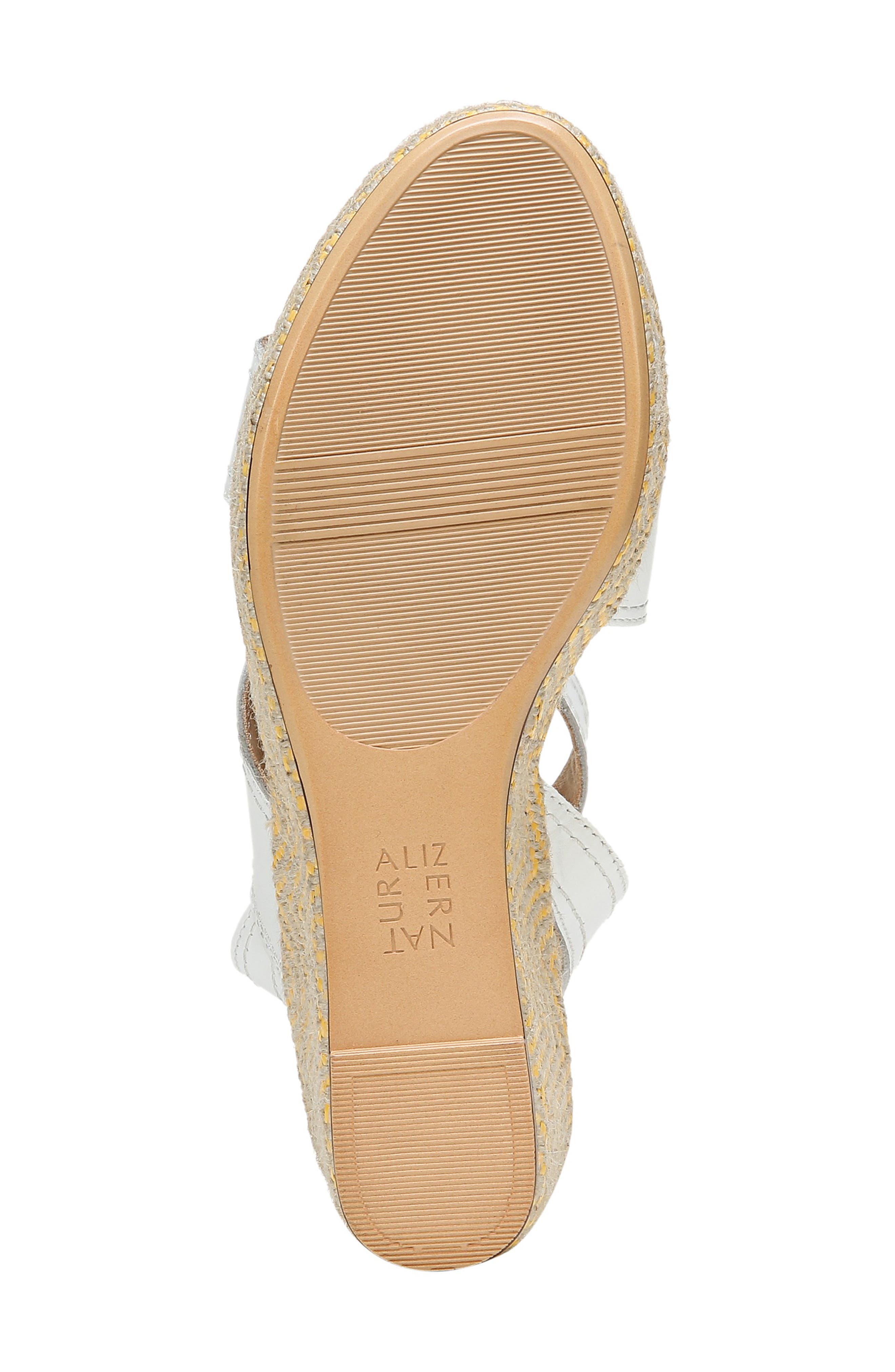 Ursa Strappy Espadrille Sandal, Alternate, color, WHITE LEATHER