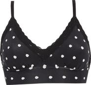 MeUndies FeelFree Lace Trim Plunge Bralette