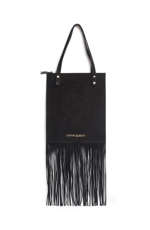 CYNTHIA ROWLEY CYNTHIA ROWLEY FELICITY FRINGE SUEDE TOTE 