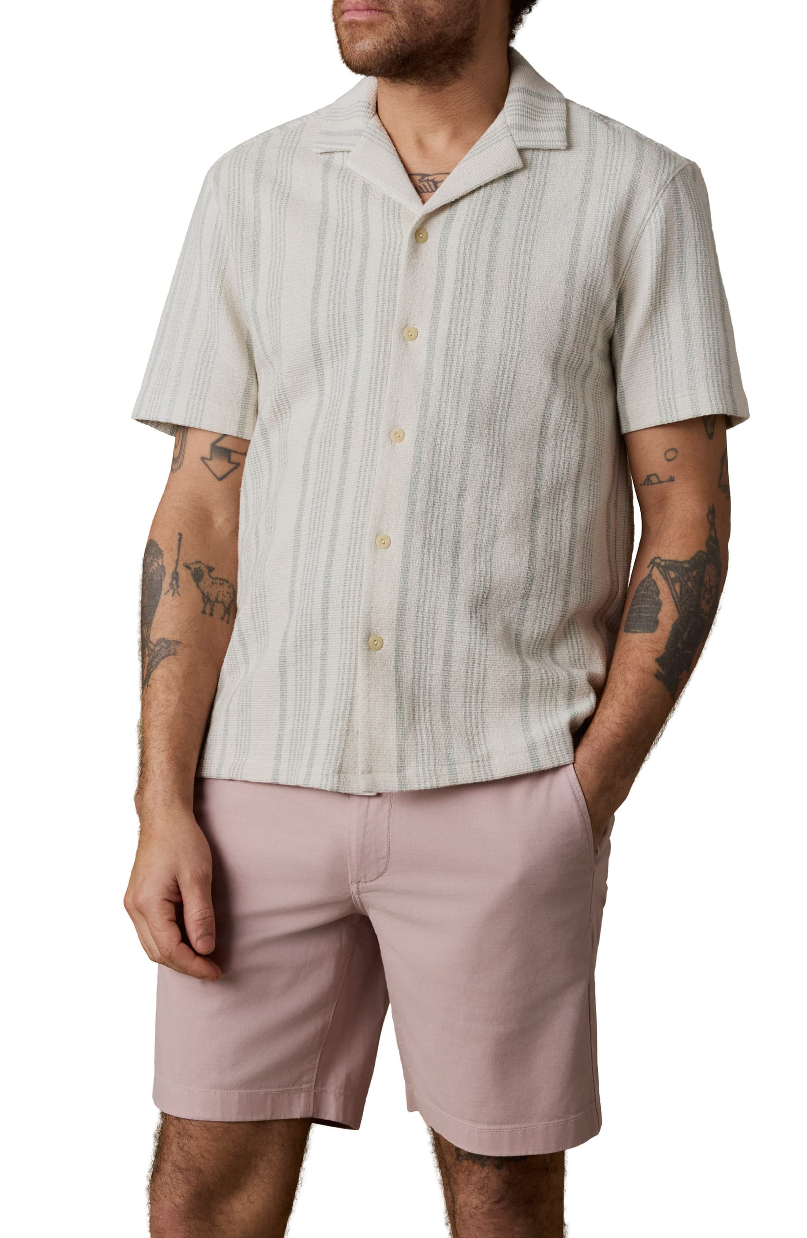 SAGE BEACH STRIPE