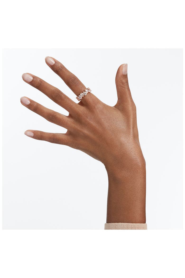 Matrix Crystal Ring, Alternate, color, WHITE