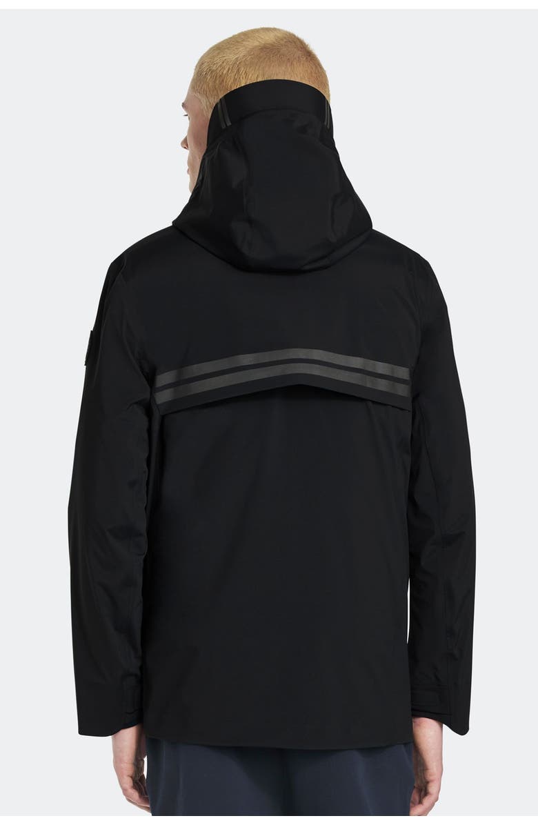 Canada Goose Nanaimo Rain Jacket Black Label, Alternate, color, 