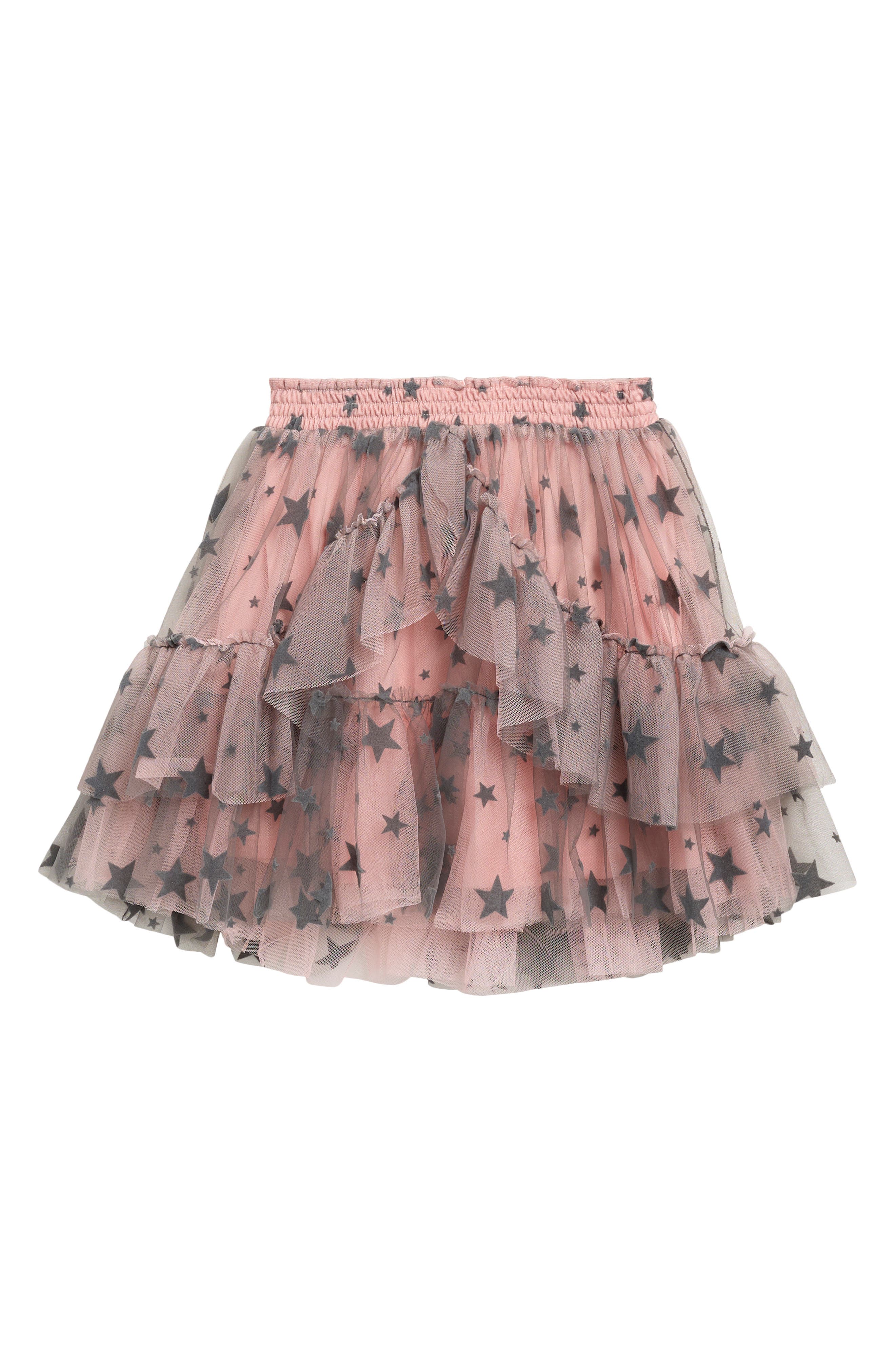 Kids' Star Mesh Tutu Skirt