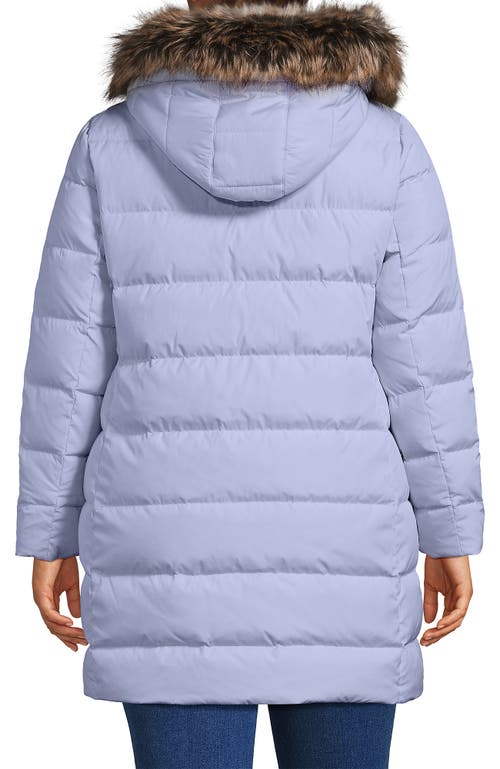 Lands' End Down Winter Coat In Blue