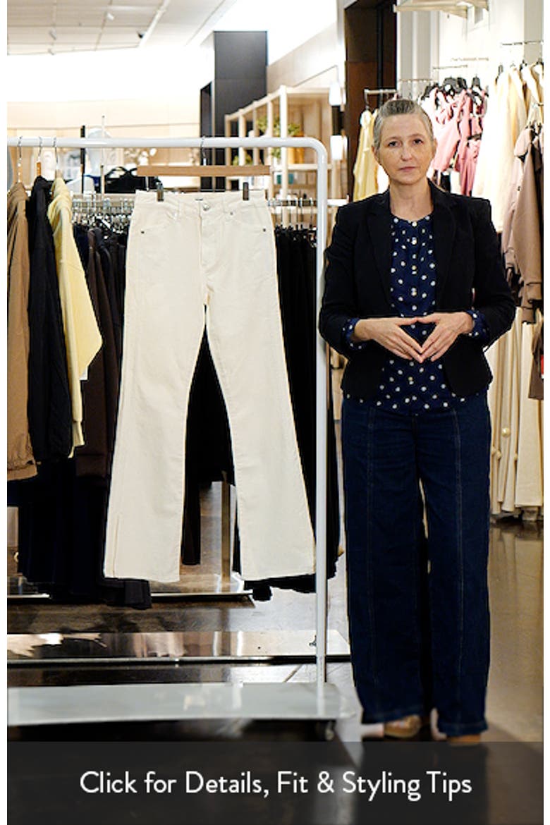Laurel Canyon Side Slit High Waist Bootcut Jeans video