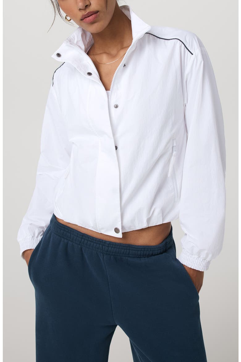 Eaton Fitness Jacket, Main, color, WHITE
