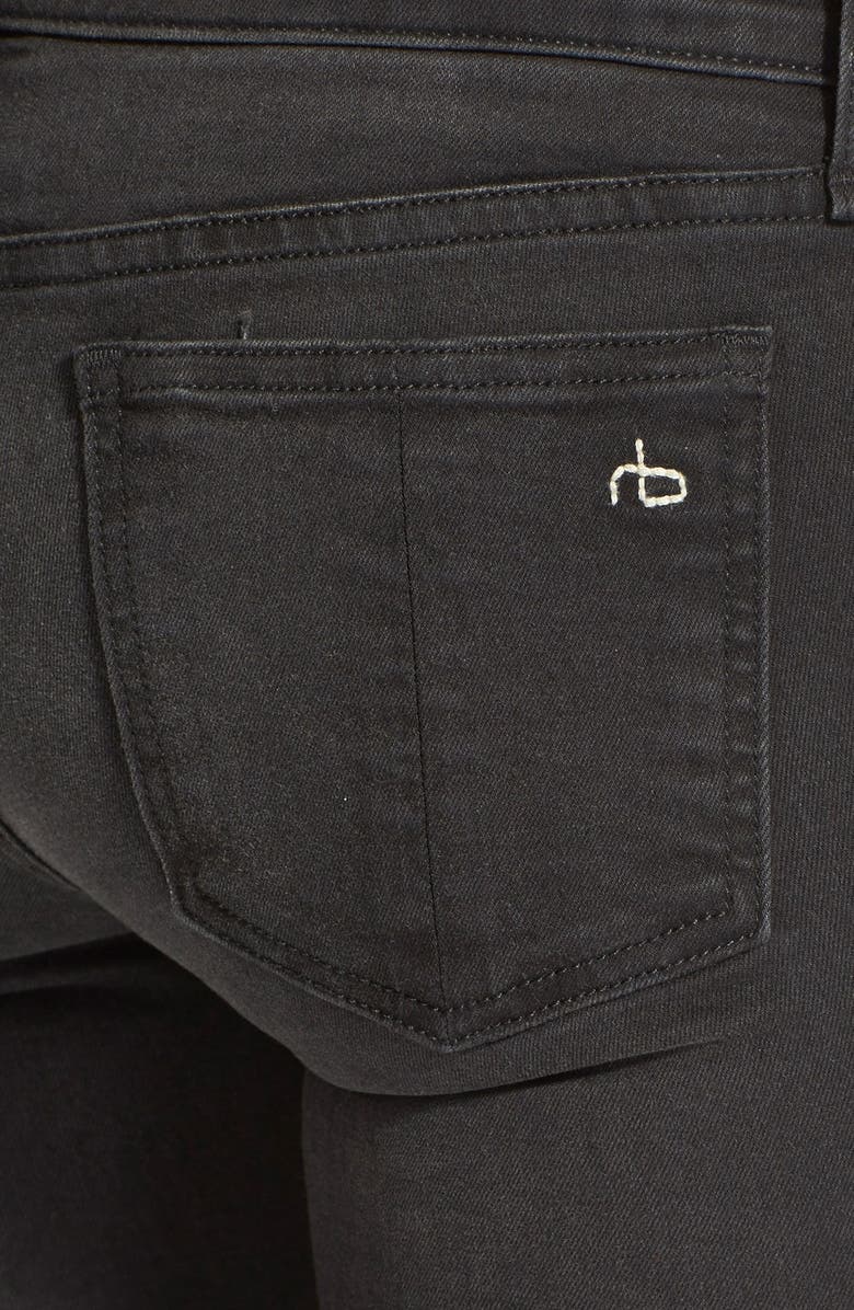 rag & bone/JEAN Denim Leggings, Alternate, color, 