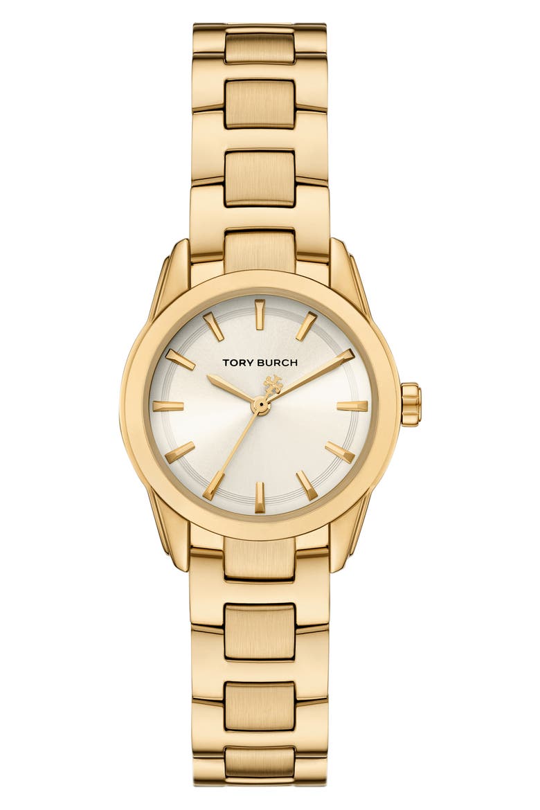 The Small Miller Bracelet Watch, 28mm, Main, color, PALE GOLD