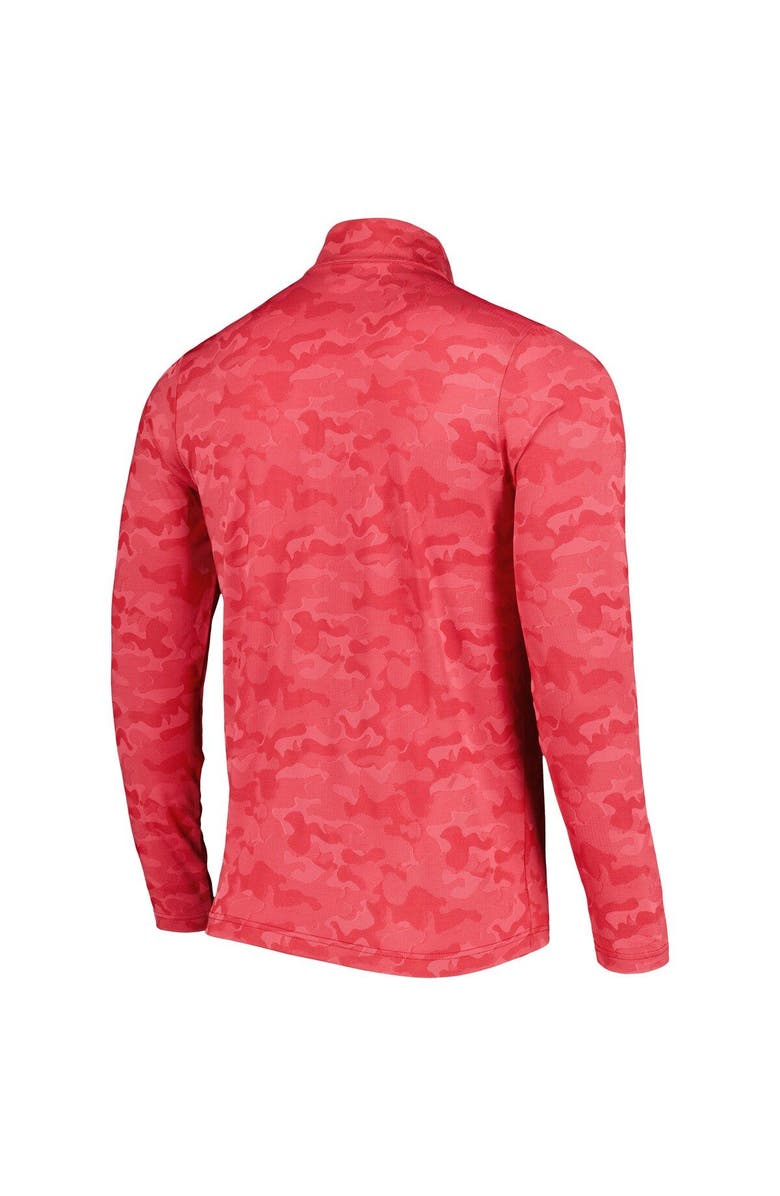 ANTIGUA Men's Antigua Red Kansas City Chiefs Brigade Quarter-Zip Sweatshirt, Alternate, color, Red