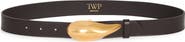 TWP Molded Mussel Buckle Leather Belt
