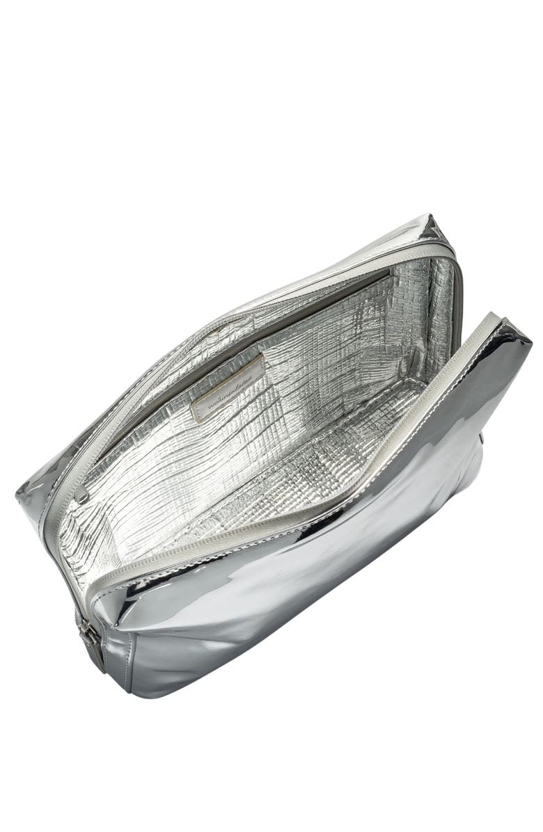 WELLinsulated Performance Beauty Bag Large, Main, color, Silver