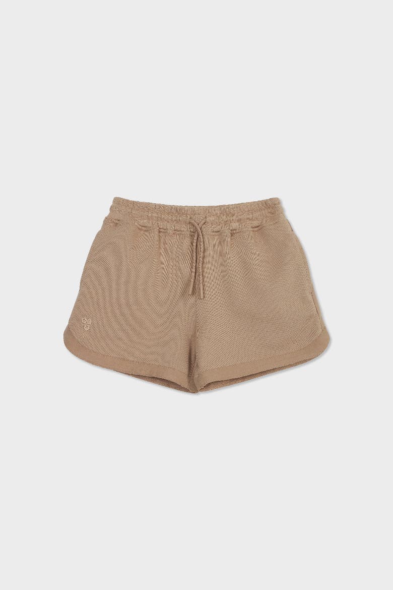 Organic Cotton Cheer Short, Main, color, Savannah Tan