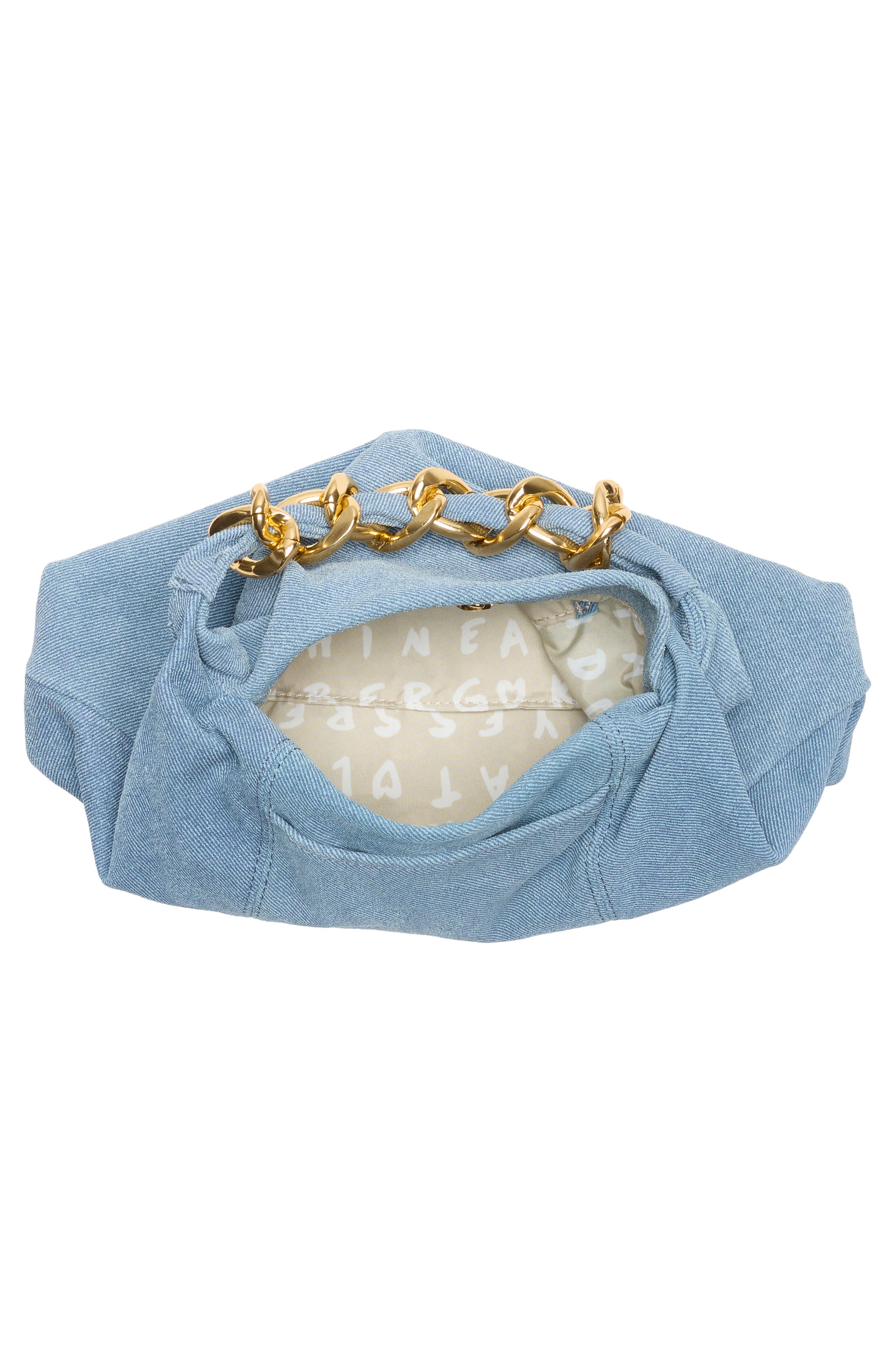 AIMEE Glow Top Handle Handbag, Alternate, color, Blue Denim