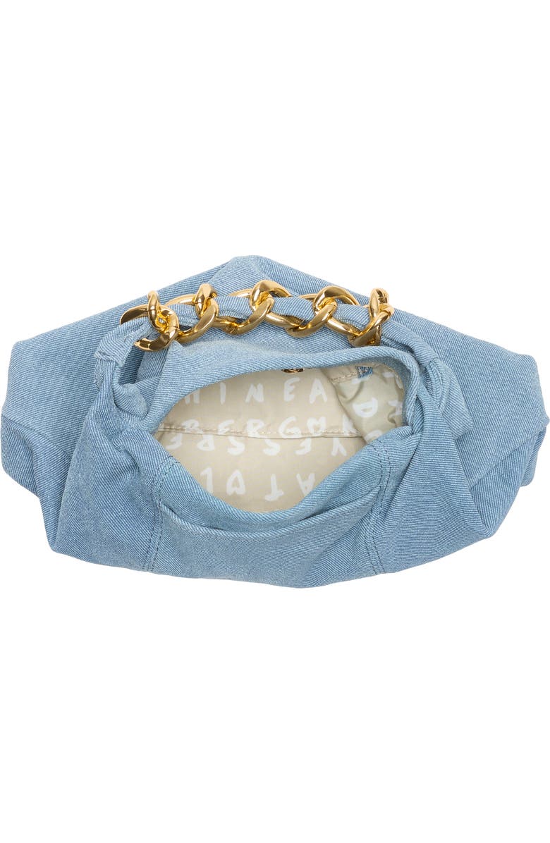 AIMEE Glow Top Handle Handbag, Alternate, color, Blue Denim