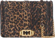 Rebecca Minkoff Chevron Quilted Small Love Crossbody Bag