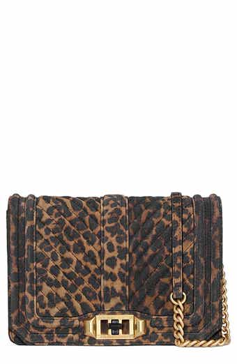 Rebecca Minkoff Chevron Quilted Small Love Crossbody Bag