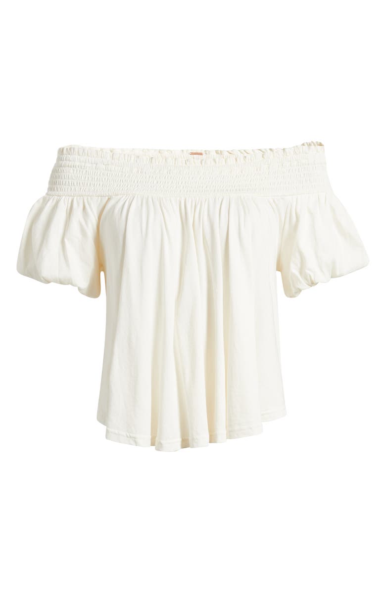 Free People Mabel Off the Shoulder Top, Main, color, Sugar Swizzle