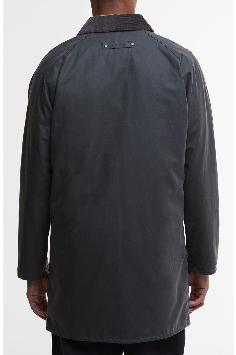 Lorden Waxed Mac Jacket, Alternate, color, GREY